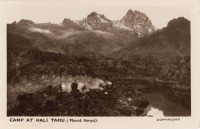 Camp at Hali Tahu (Mount Kenya)