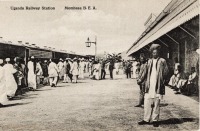 Uganda Railway Station. Mombasa B.E.A.