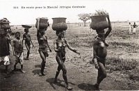 En route pour le marché (Afrique centrale)