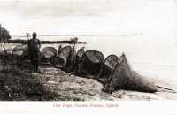 Fish traps, Victoria Nyanza, Uganda