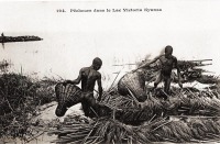 Pêcheurs dans le Lac Victoria Nyanza