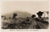 Longido Hill. Frontier post & scene of war