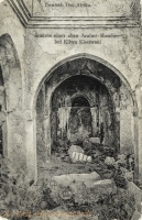 Inneres einer alten Araber-Moschee bei Kilwa Kissiwani