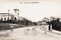 Une rue de Mombasa