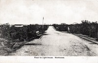 Road to Light-house. Mombasa.