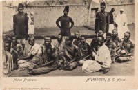 Native Prisoners. Mombasa, B.E.Africa