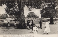 Earthen pots at a Native selling Place. Mombasa B.E.A.