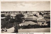 Bird s-eye-view of town, Mombasa