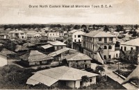 Grand North Eastern view of Mombasa Town, B.E.A.