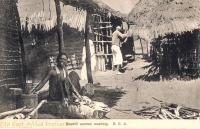 Swahili woman washing