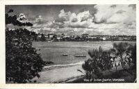 View of Indian Quarter, Mombasa