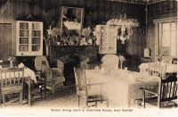 Winter dining room at Clairmont House near Nairobi