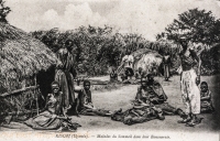 KISUBI (Uganda) - Malades du sommeil dans leur bananeraie