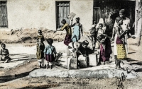 Water carriers at the pipe