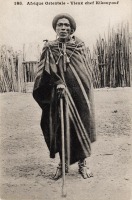 Afrique Orientale - Vieux chef Kikuyu