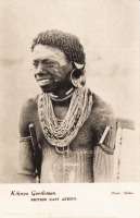 Kikuyu Gentleman BRITISH EAST AFRICA