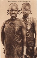 Afrique orientale - Jeunes filles Kikuyus