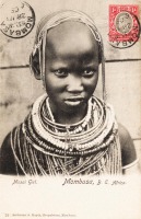 Masai Girl. Mombasa, B.E.A.