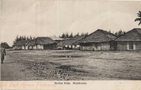 Native Huts. Mombasa