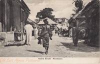 Native Street. Mombasa