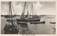 Native Dhows, Zanzibar