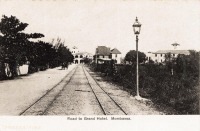 Road to Grand Hotel. Mombassa.