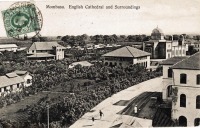 Mombasa. English Cathedral and Surroundings