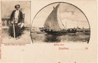 Tiputibu (famous explorer) + Sailing dhow