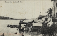 Customs Pier. Mombasa B.E.A.