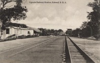 Uganda Railway Station. Kebweji B.E.A.