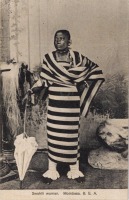 Swahili woman. Mombasa B.E.A.