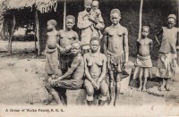 A Group of Waika family. B.E.A.