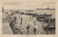Native shipping at Zanzibar