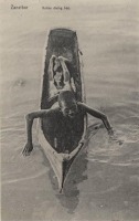 Native diving boy