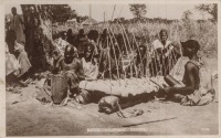 Native xylophone, Uganda