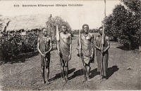 Guerriers Kikouyous (Afrique Orientale)