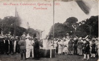 Peace Celebration Gathering, 1919, Mombasa