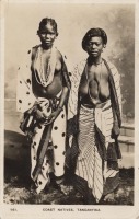 Coast Natives. Tanganyika.