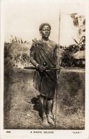 A Kikuyu soldier