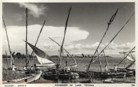 Fishermen on Lake Victoria