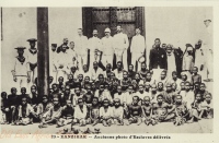 Ancienne photo d'Esclaves délivrés
