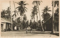 A native street at the Coast (British East Africa)