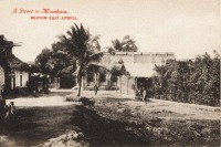 A Street in Mombasa, B.E.A.