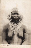 A Native Bride BRITISH EAST AFRICA