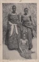 An Uganda Princess (the tallest figure)