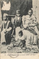 The King of Uganda, with his Brother, Mother and Sister