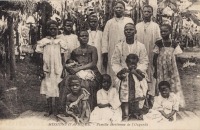 Famille chrétienne de l'Ouganda