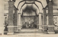 ENTEBBE (Ouganda) - Interior view of the Church