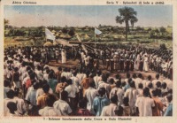 Solenne innalzamento delle Croce a Gulu (Uganda)