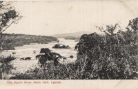 Nile rapids below Ripon Falls, Uganda